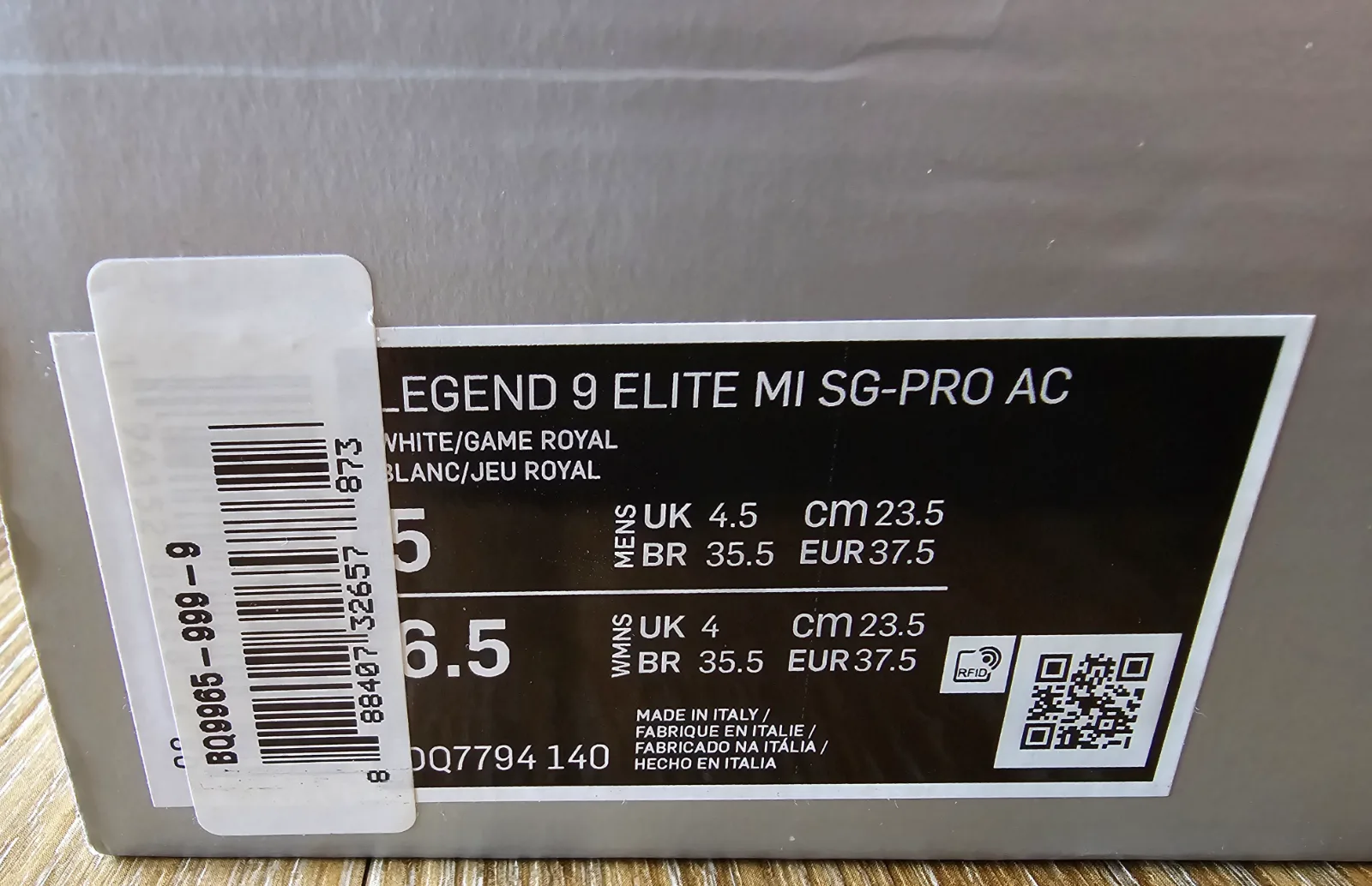 NIKE TIEMPO LEGEND 9 ELITE SG-PRO AC 10