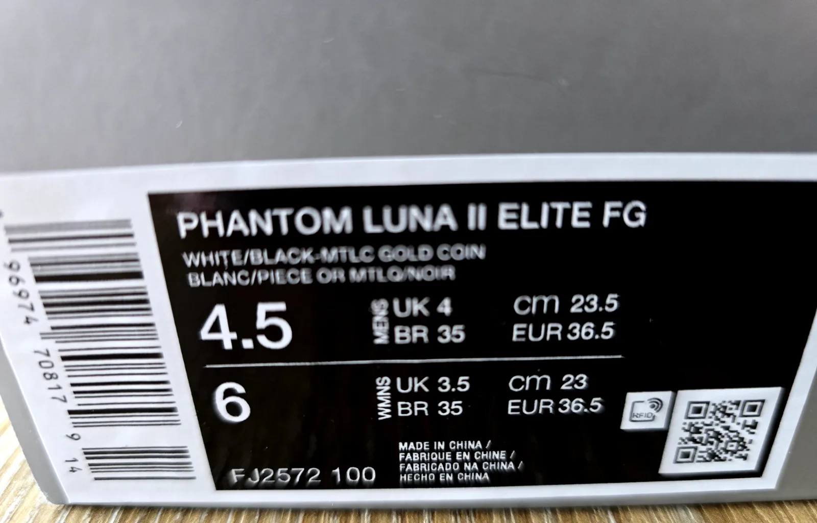 NIKE PHANTOM LUNA 2 ELITE FG 9
