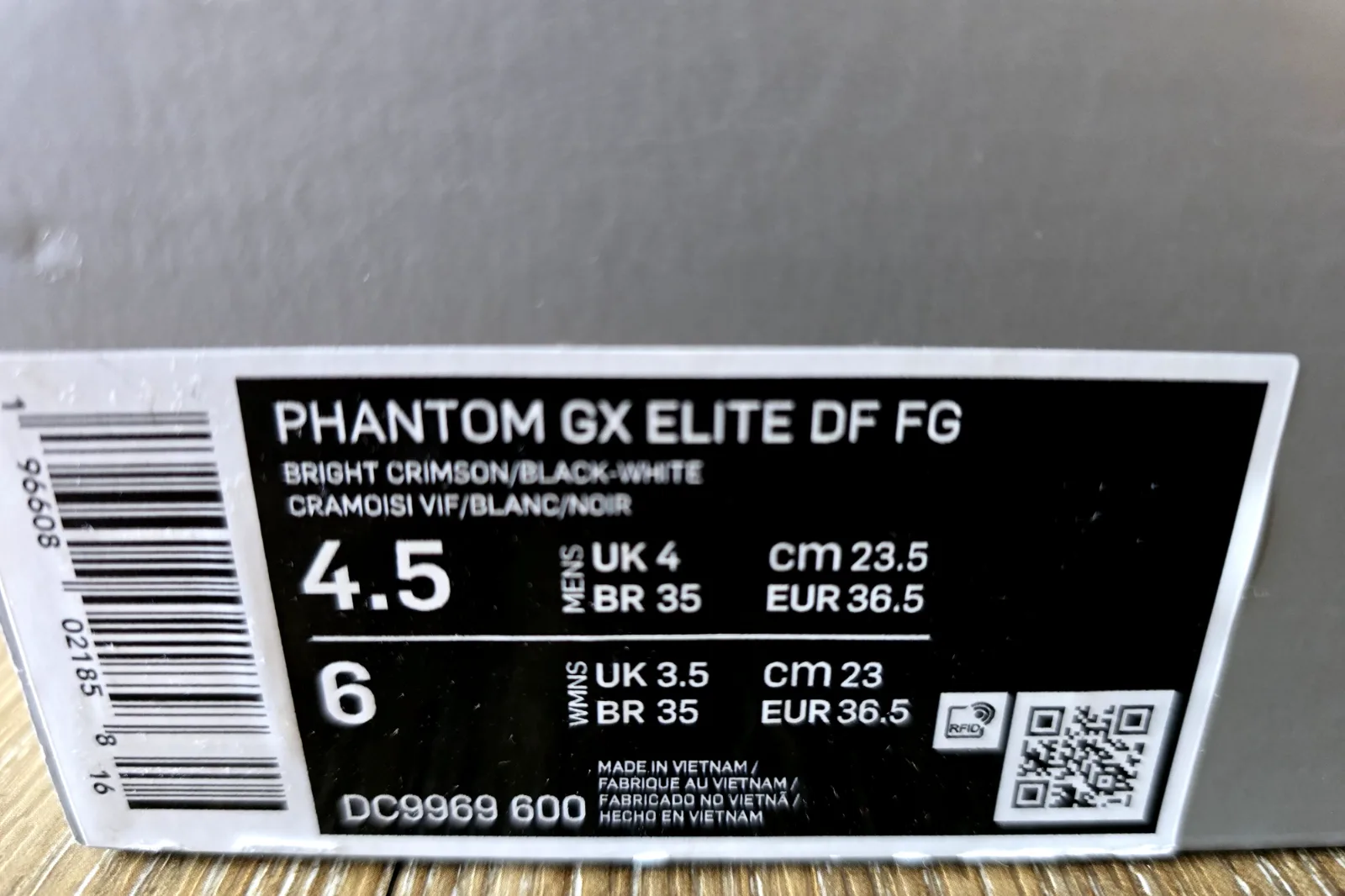 NIKE PHANTOM GX ELITE DF FG 9