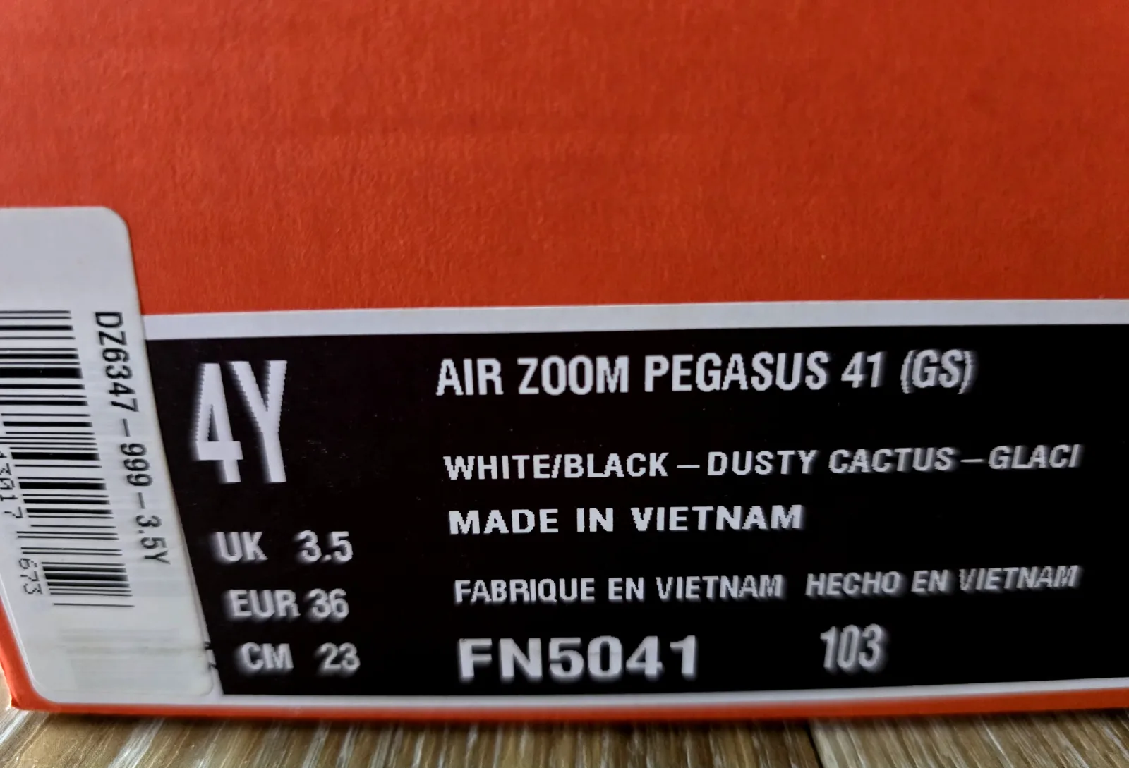 NIKE AIR ZOOM PEGASUS 41 9