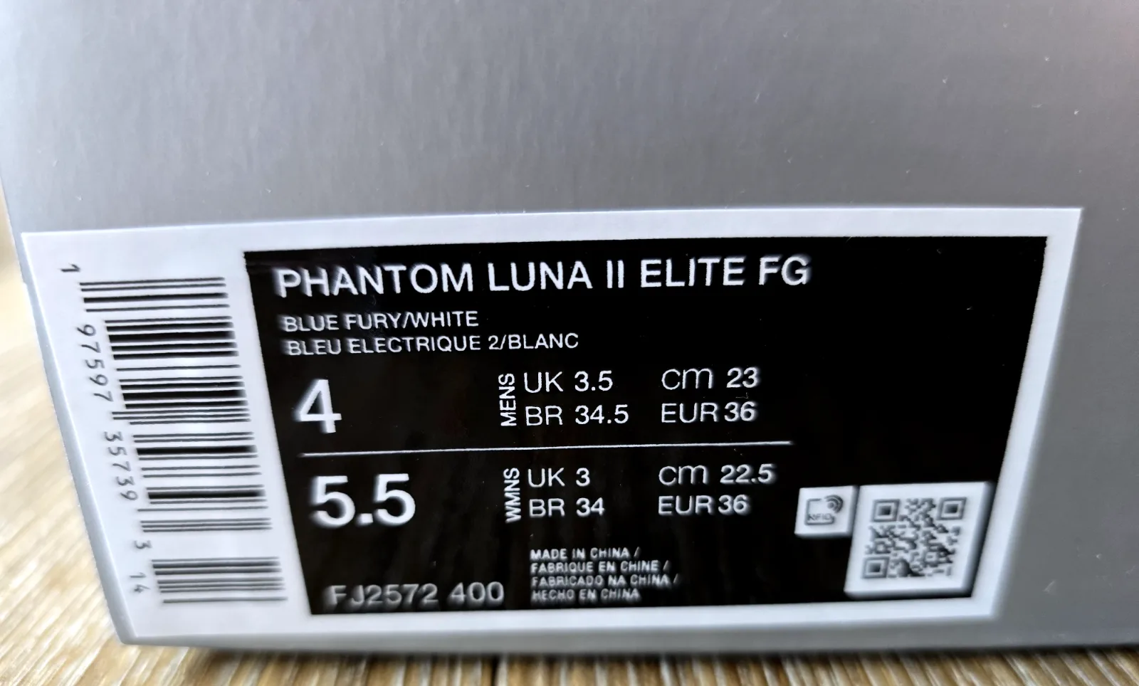 NIKE PHANTOM LUNA 2 ELITE FG 9