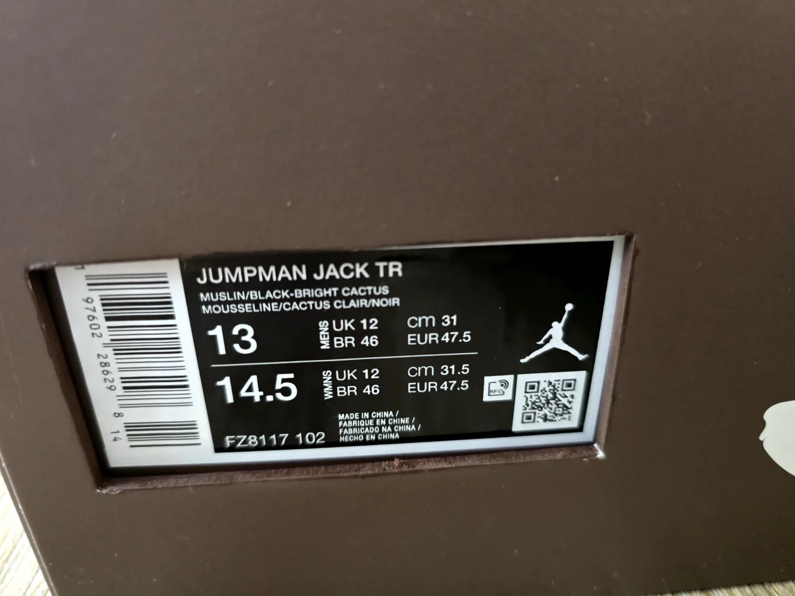 JORDAN JUMPMAN JACK TR 9