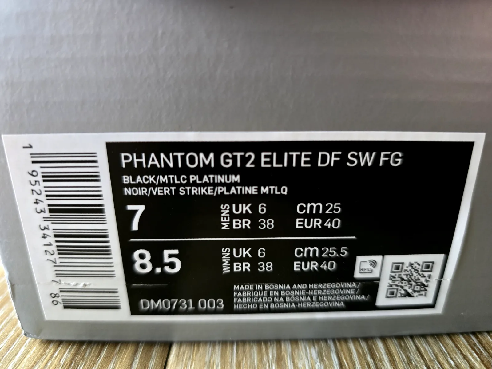 NIKE PHANTOM GT 2 ELITE DF SW FG 10