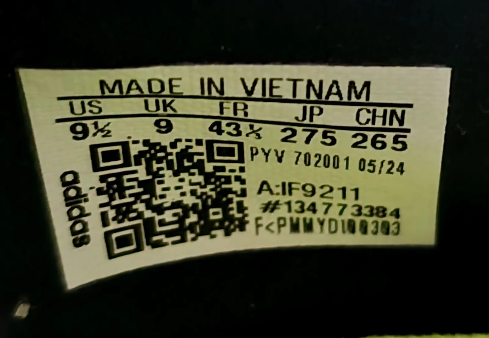 ADIDAS ADIZERO BOSTON 12 9