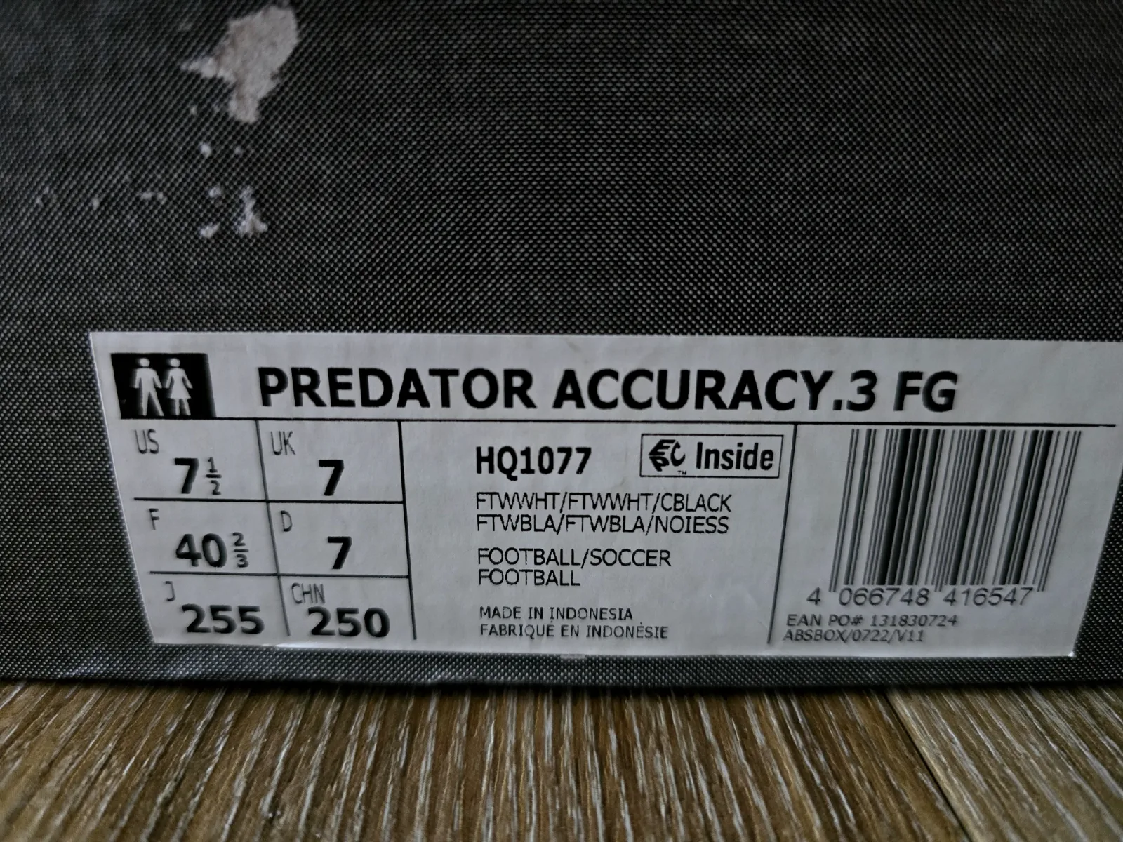 ADIDAS PREDATOR ACCURACY. 3 FG 9
