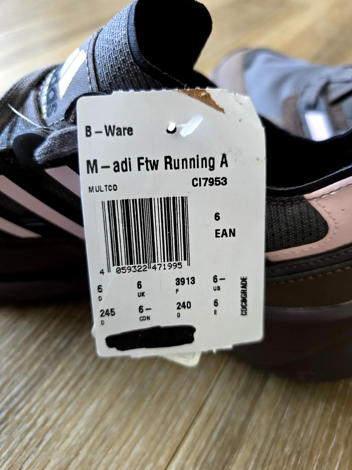 ADIDAS TERREX AGRAVIC CHARCOAL BROWN 7