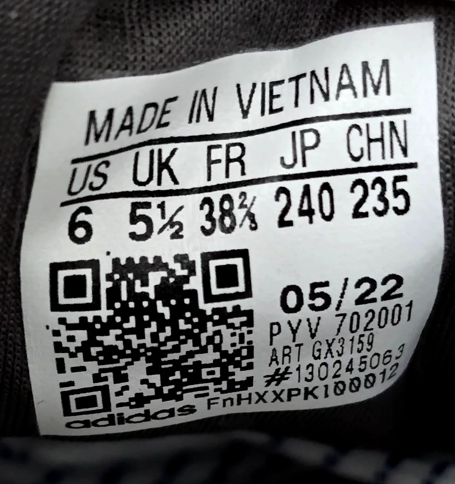 ADIDAS ESIOD GRANITE 8