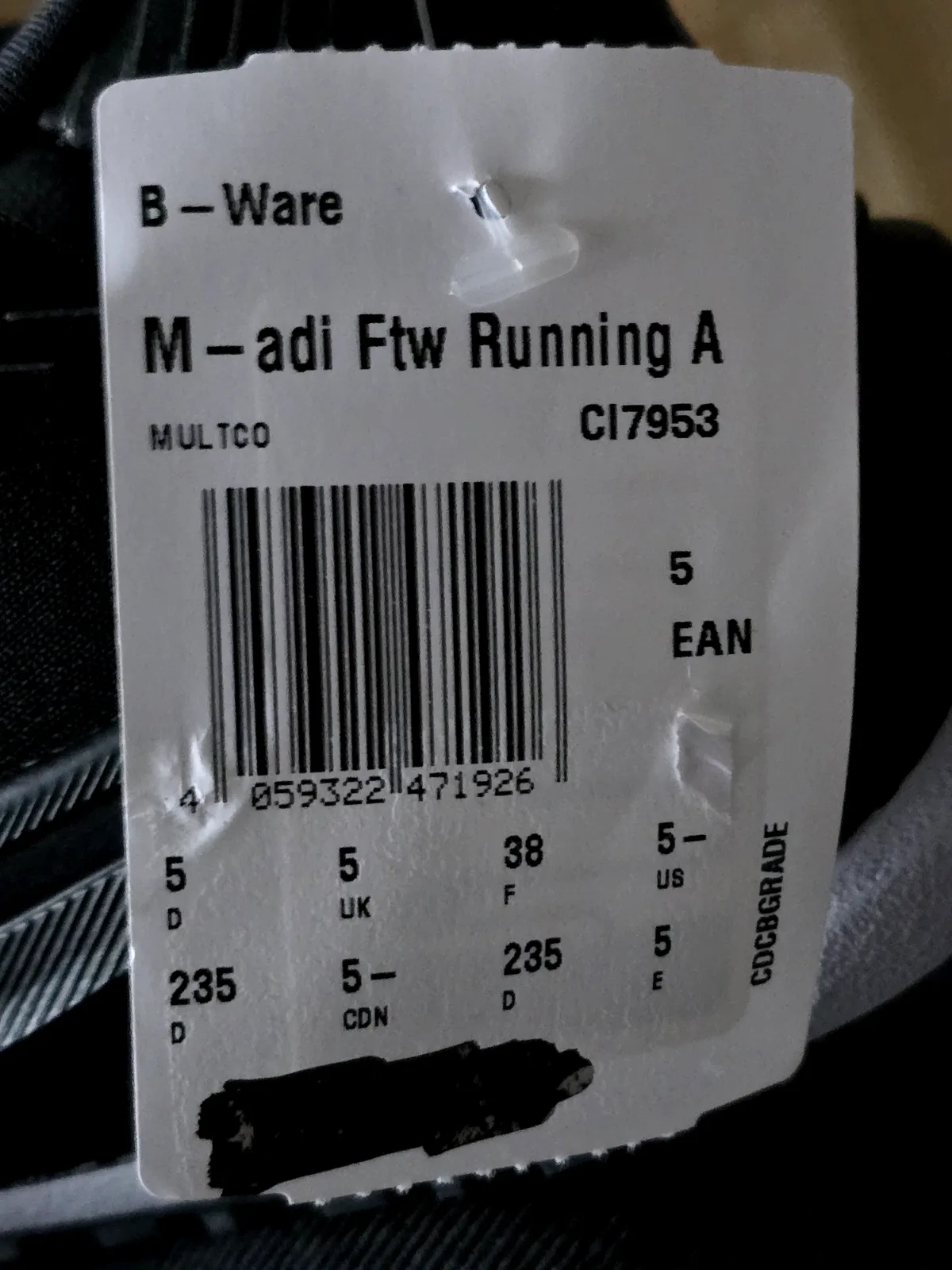 ADIDAS SUPERNOVA RISE GTX 9