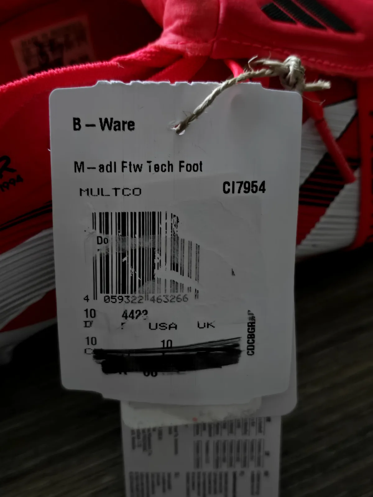 ADIDAS PREDATOR ELITE FT SG 9