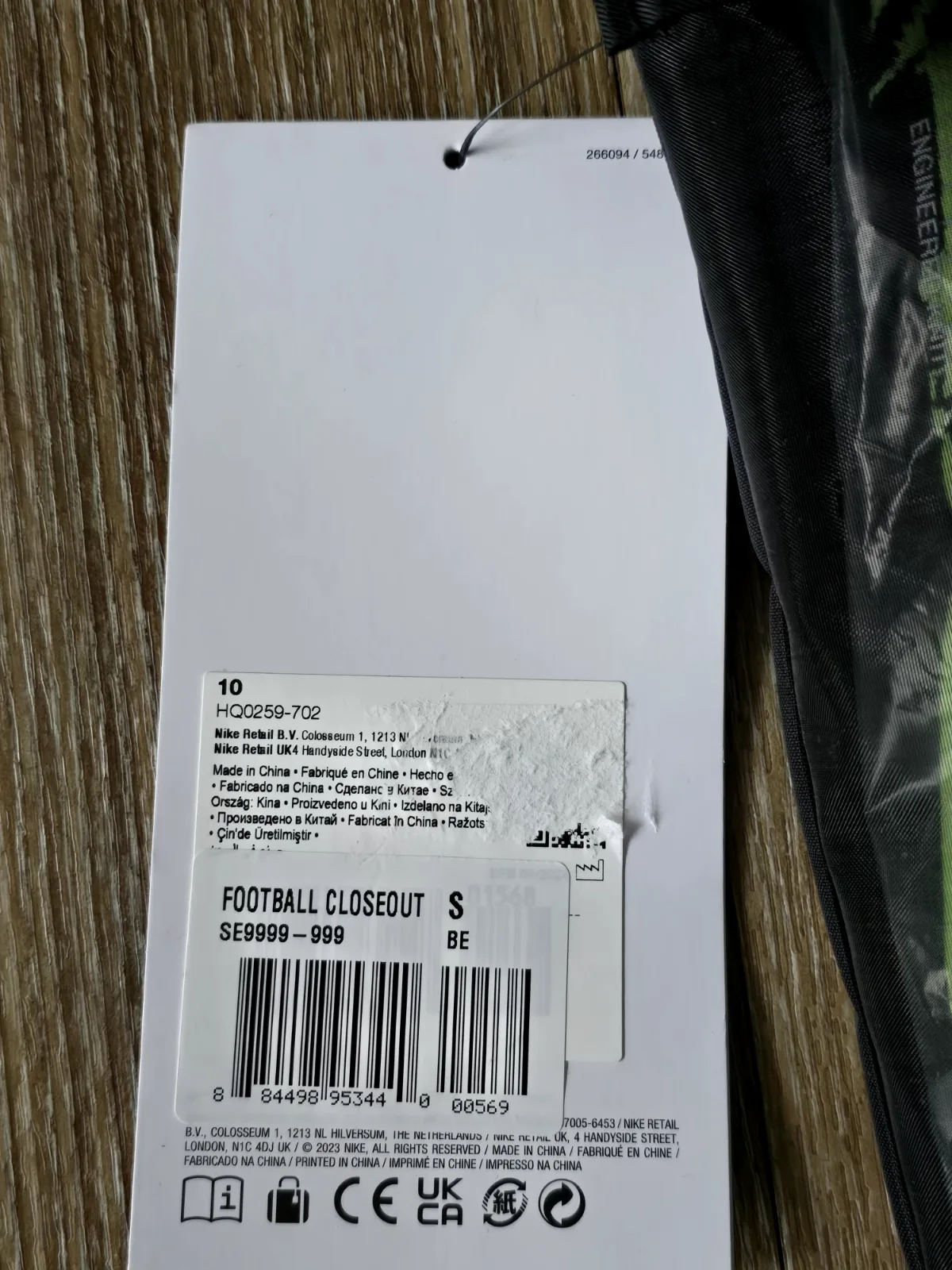 Brankářské rukavice Nike GK Vapor Dynamic Fit 5