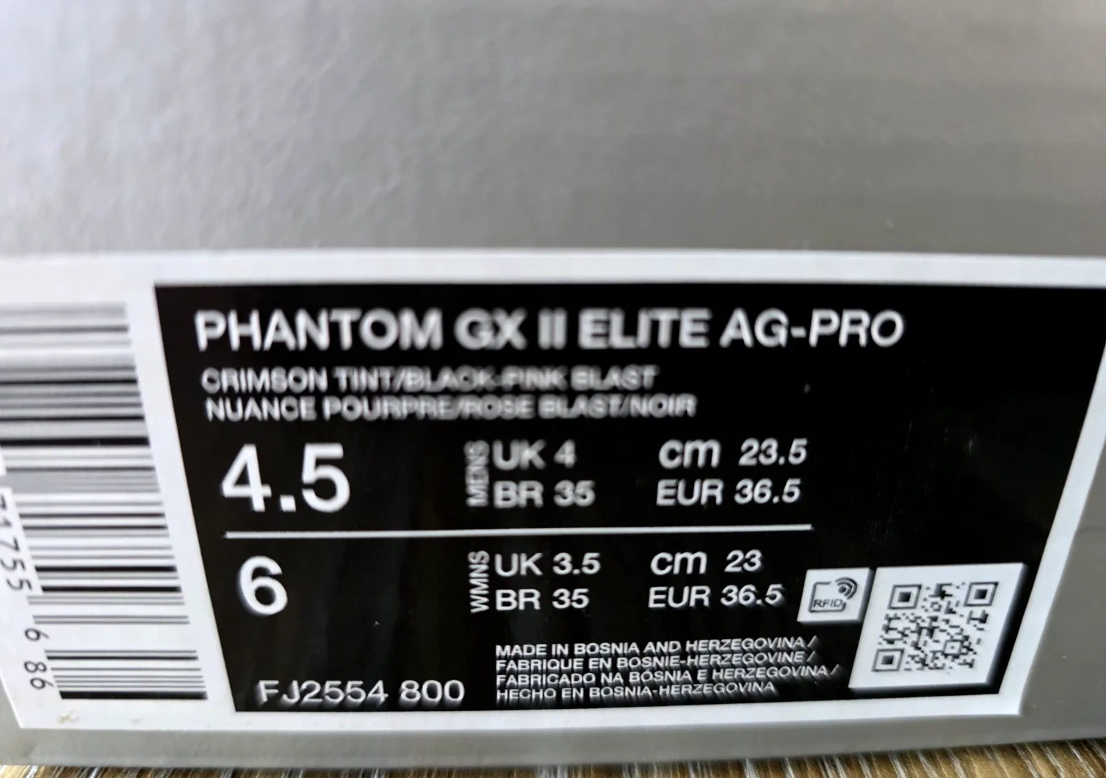 NIKE PHANTOM GX 2 ELITE AG-PRO 9