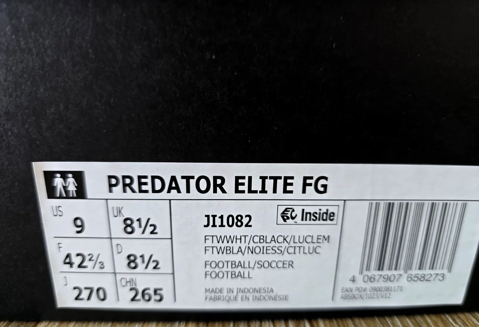 ADIDAS PREDATOR ELITE FG 8