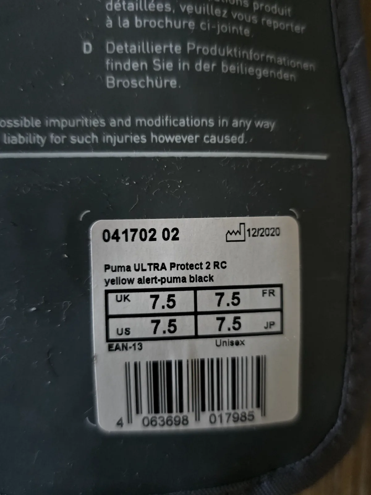 Brankářské rukavice Puma ULTRA Protect 2 RC 4