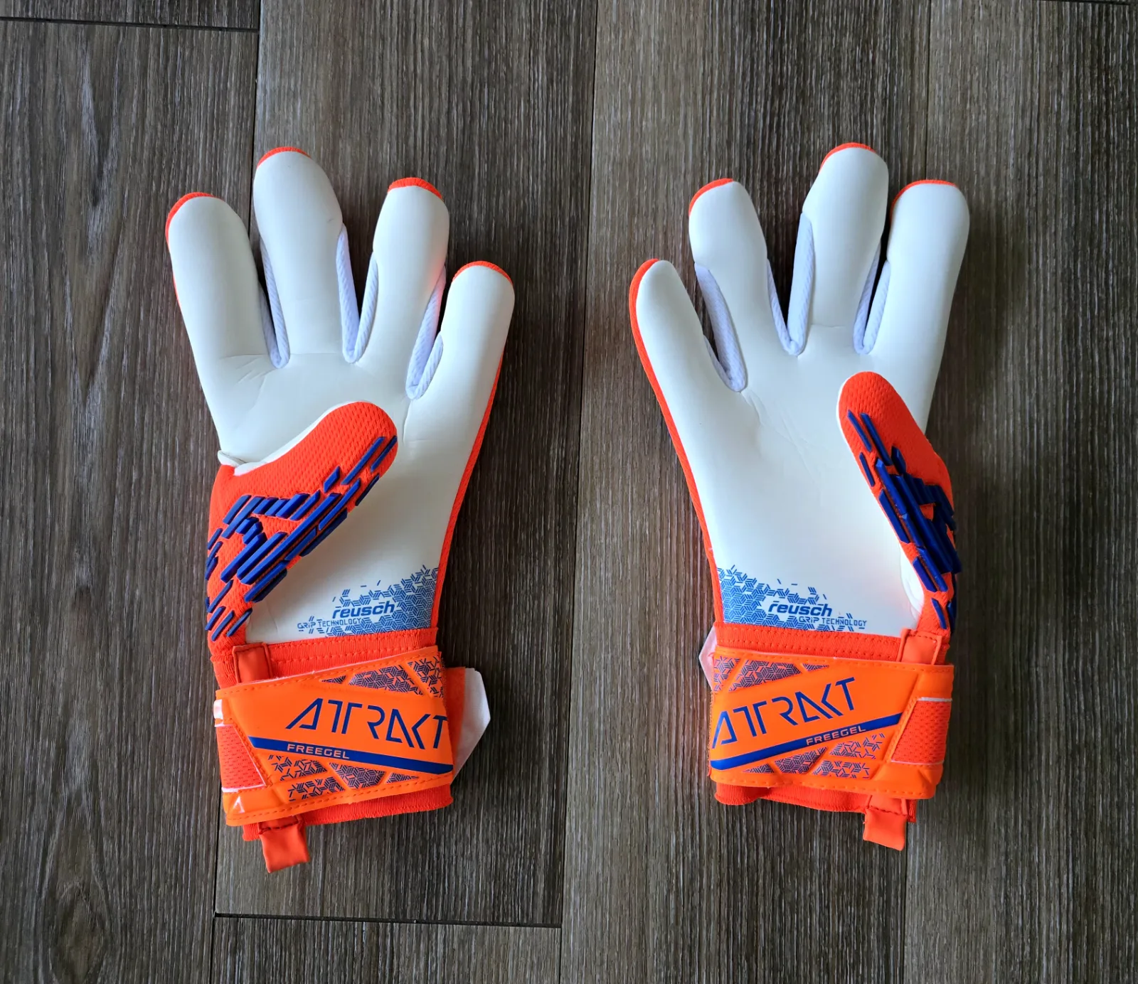 Brankářské rukavice Reusch Attrakt Freegel Silver 2