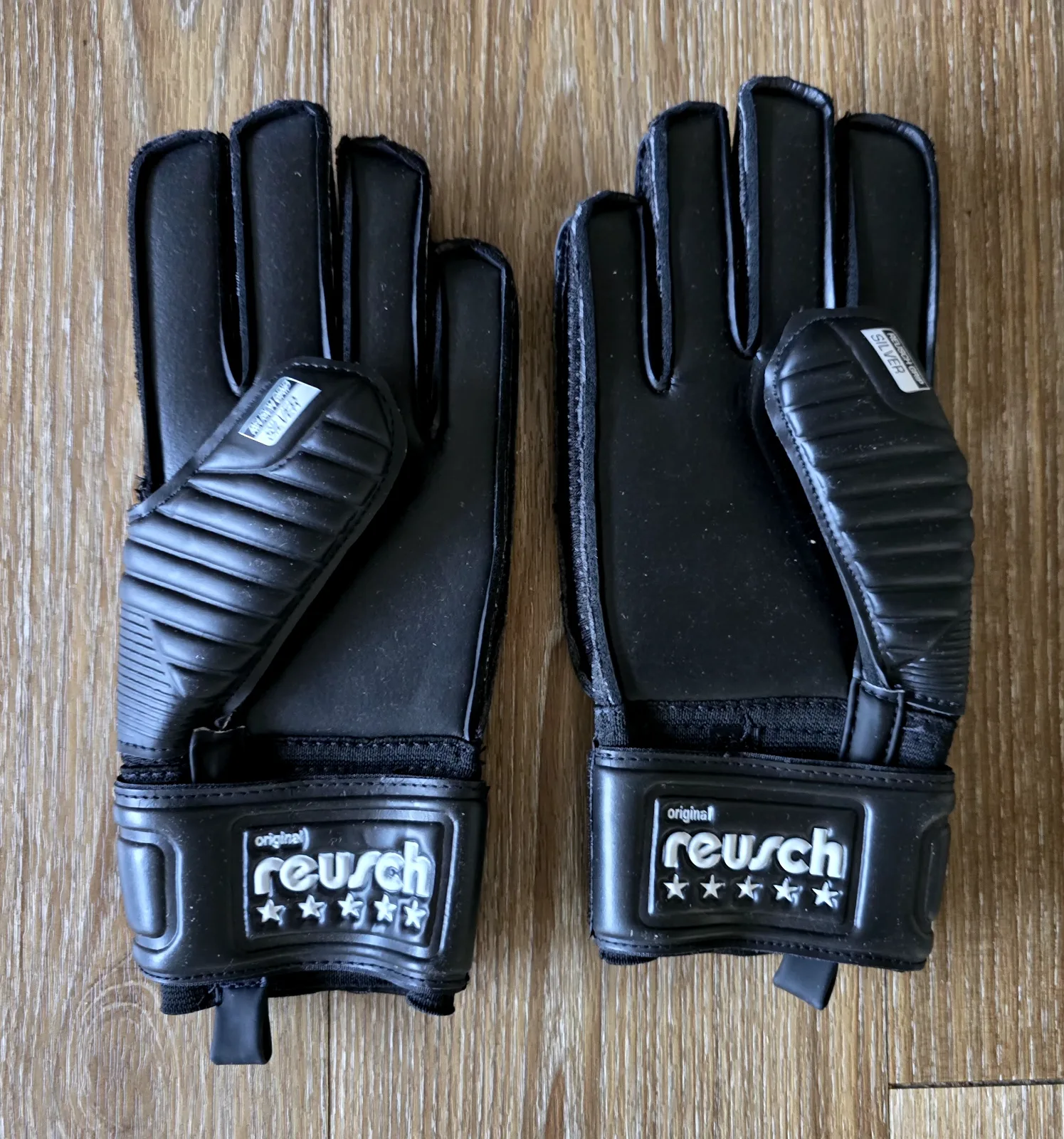 Brankářské rukavice Reusch Legacy Arrow Silver Junior 2