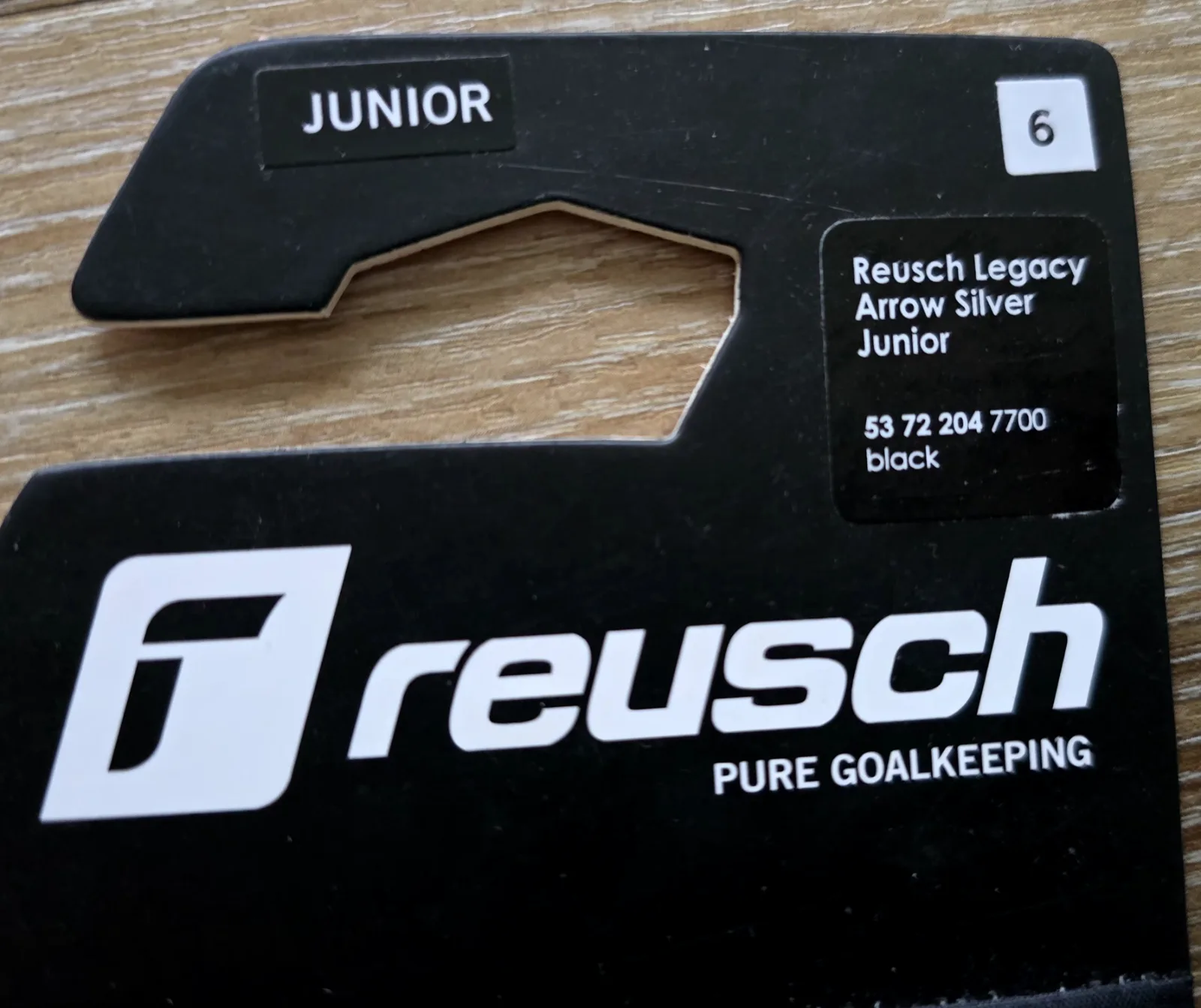 Brankářské rukavice Reusch Legacy Arrow Silver Junior 4