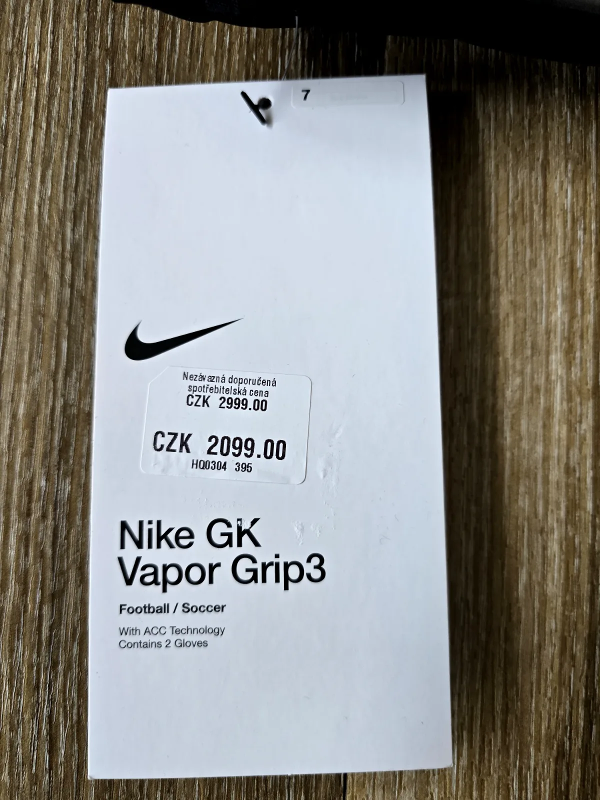 Brankářské rukavice Nike Vapor Grip 3 4