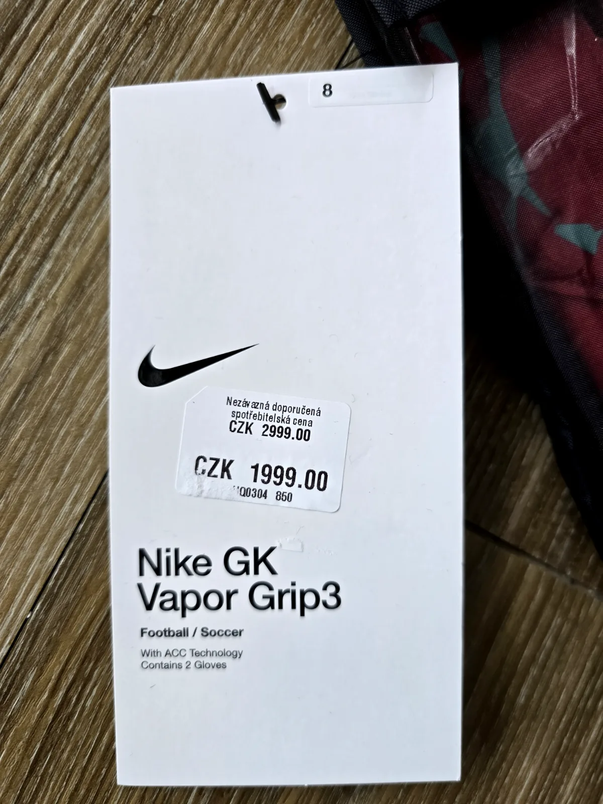 Brankářské rukavice Nike Vapor Grip 3 4