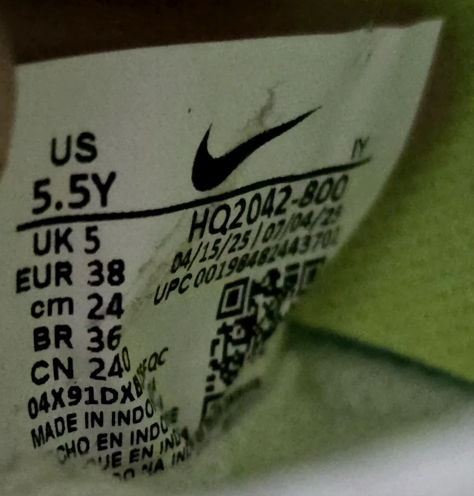 NIKE JR PHANTOM 6 HIGH ACAD FG/MG 9