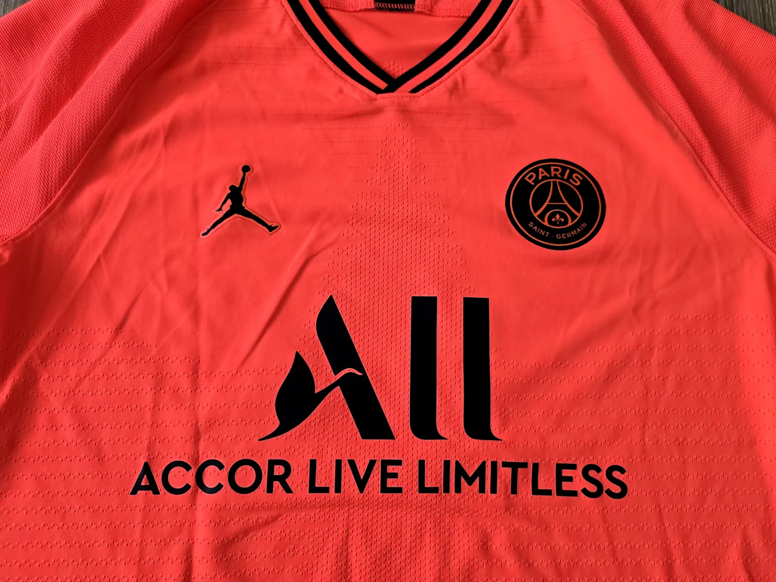 Autentický venkovní dres Air Jordan Nike Vapor Paris Saint-Germain 2019/2020, Di Mária 2