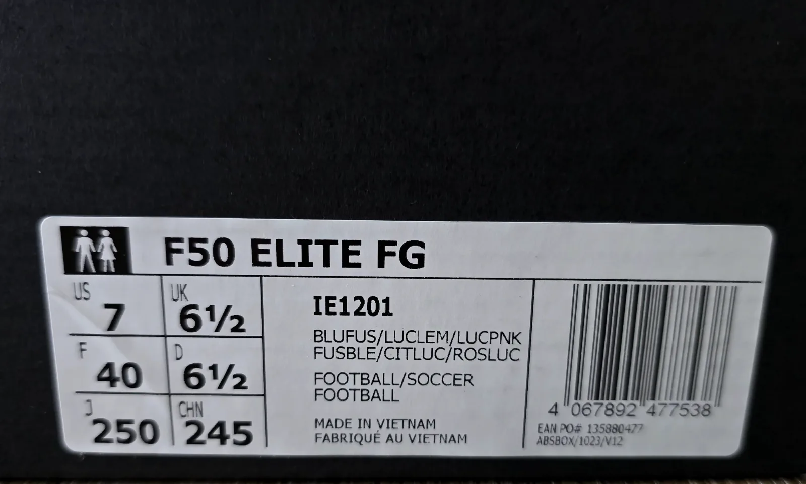 ADIDAS F50 ELITE FG 8