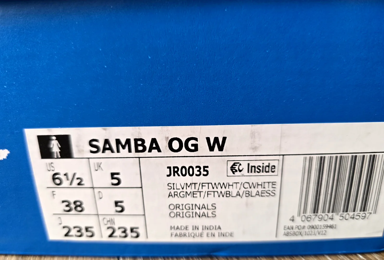 ADIDAS SAMBA OG W 10