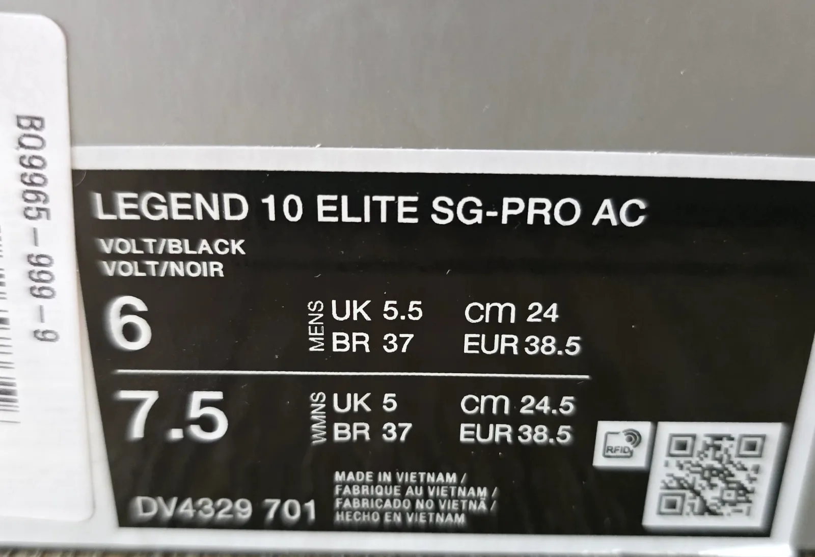 NIKE TIEMPO LEGEND 10 ELITE SG-PRO AC 9