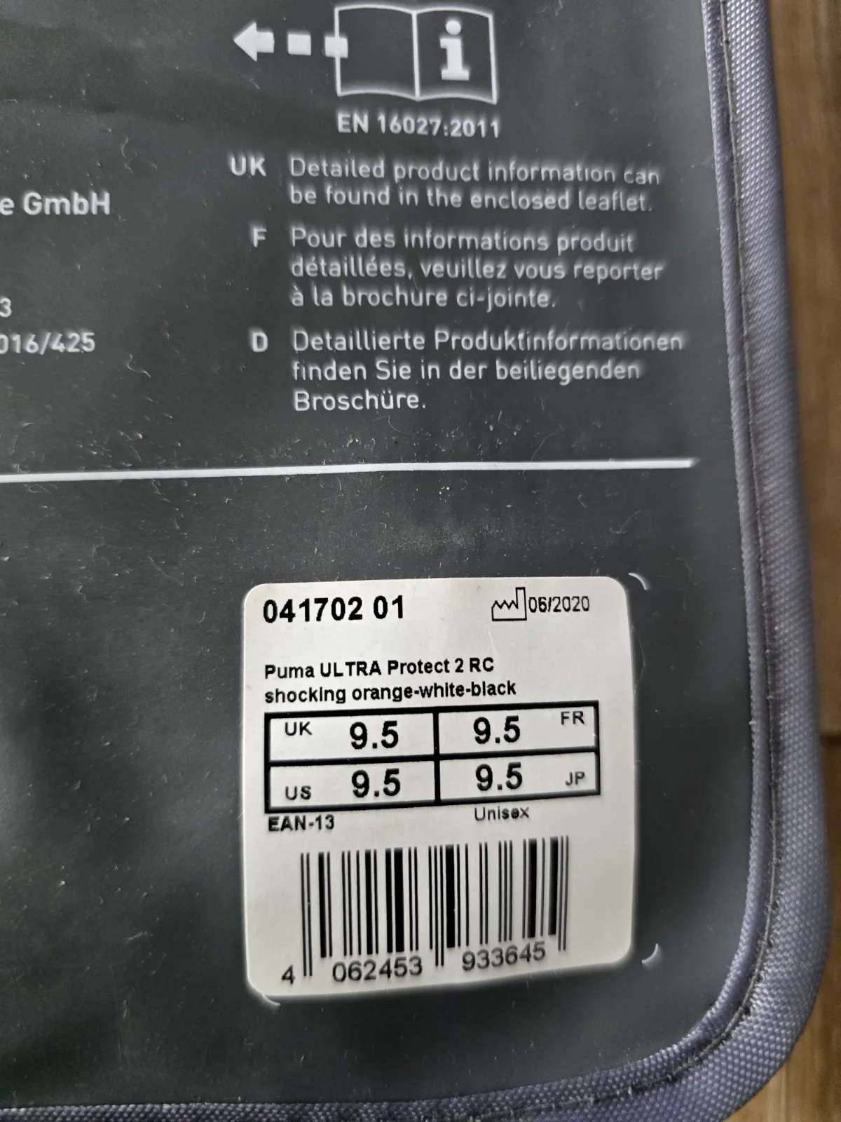 Brankářské rukavice Puma ULTRA Protect 2 RC 6