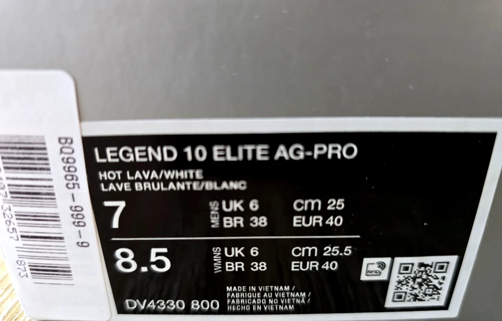 NIKE TIEMPO LEGEND 10 ELITE AG-PRO 9