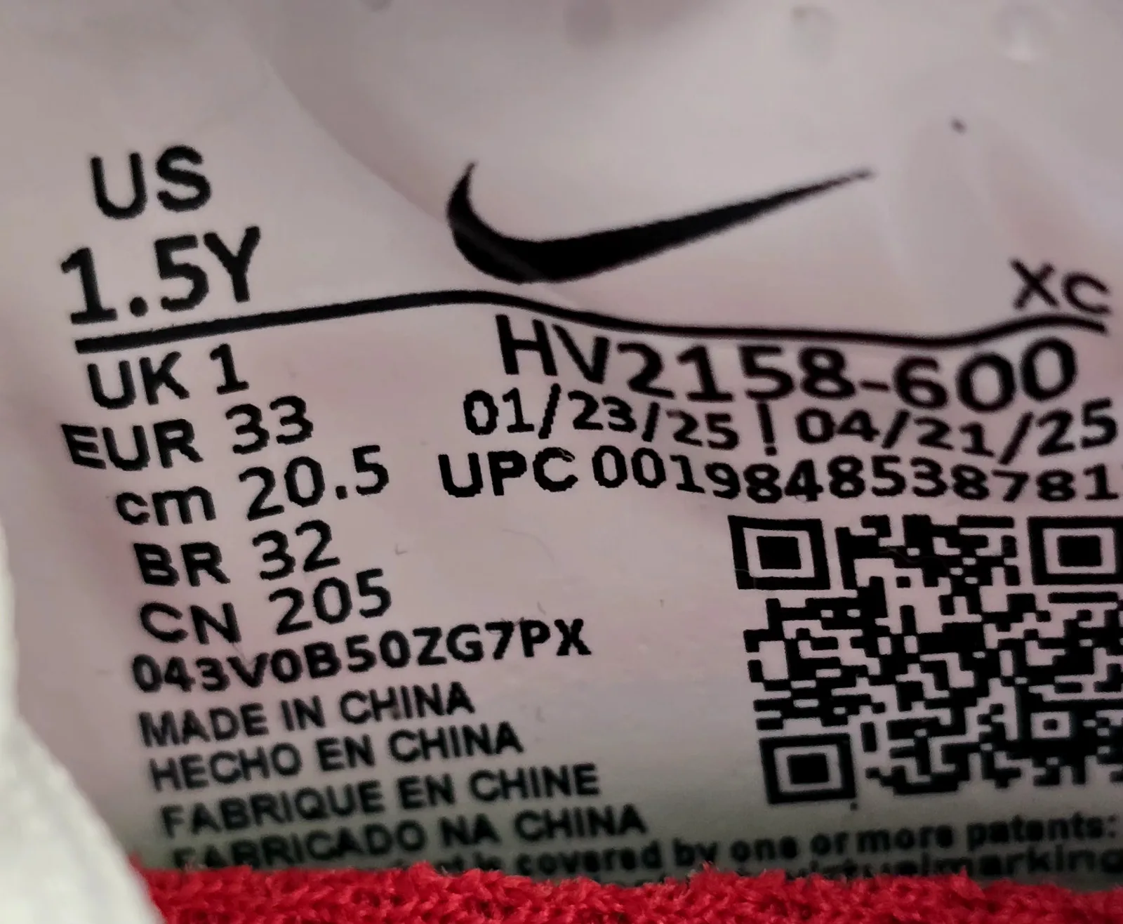 NIKE ZOOM MERCURIAL VAPOR 16 PRO JR FG LV8 8