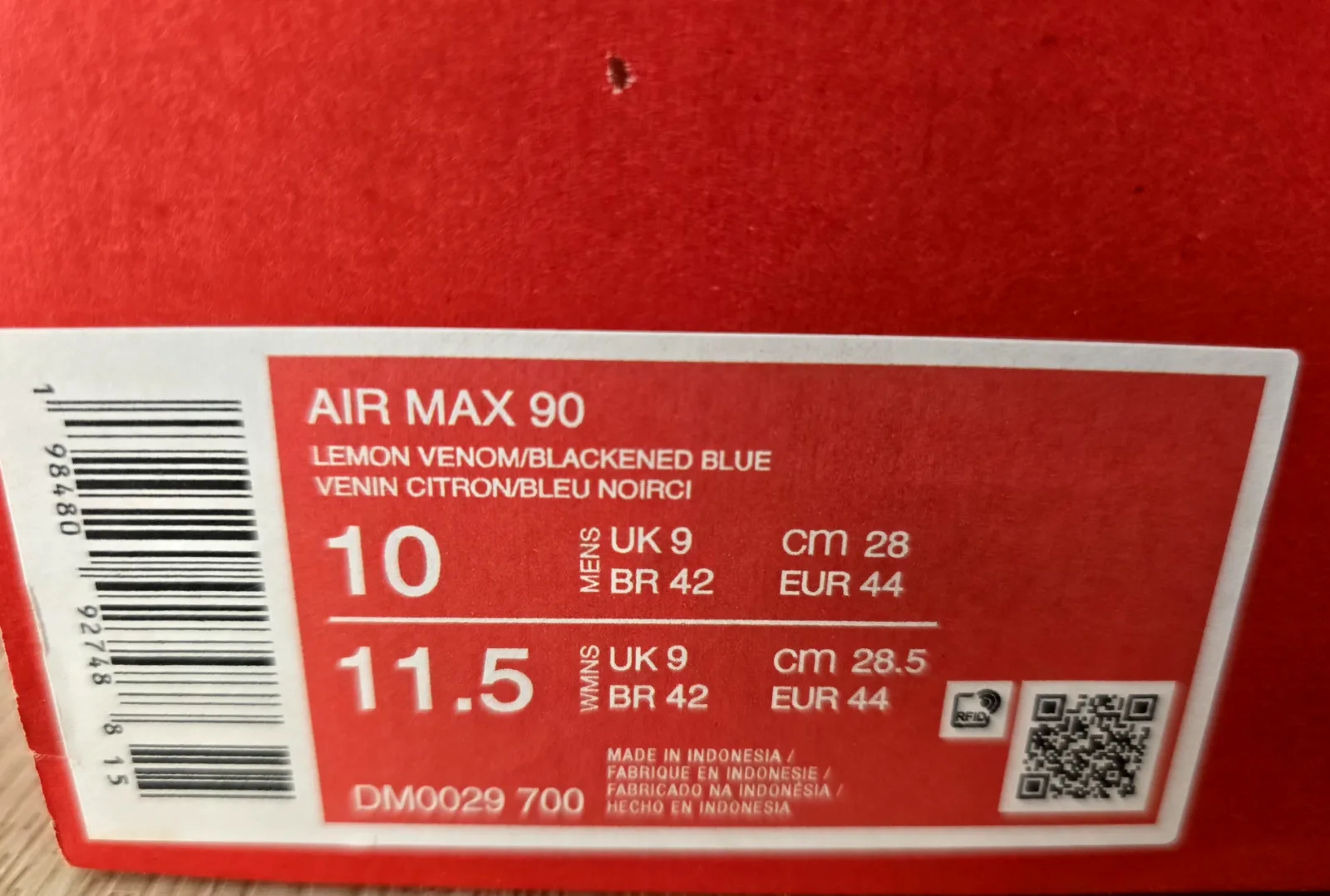 NIKE AIR MAX 90 9