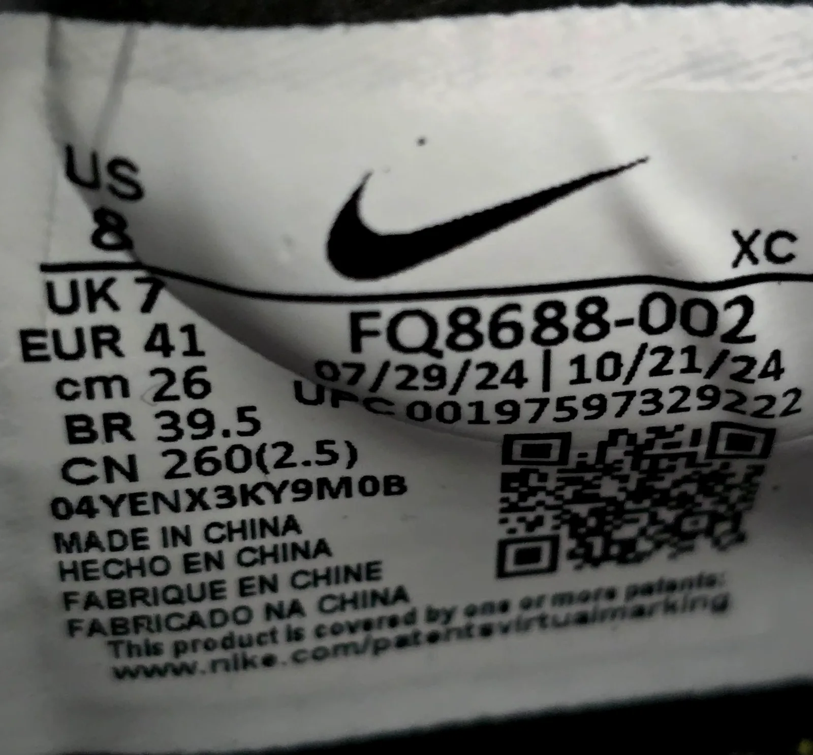 NIKE ZOOM MERCURIAL VAPOR 16 ELITE SG-PRO 8