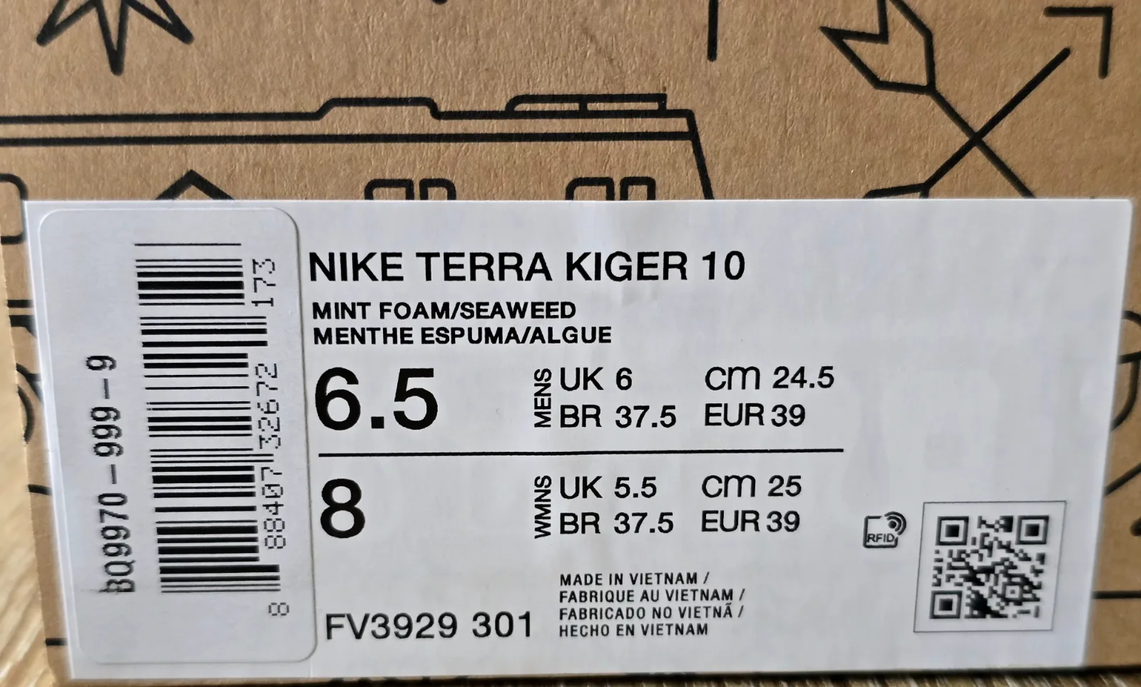 NIKE TERRA KIGER 10 9
