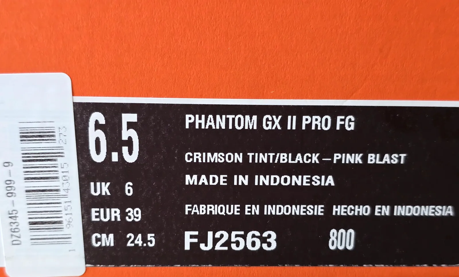 NIKE PHANTOM GX II PRO FG 10