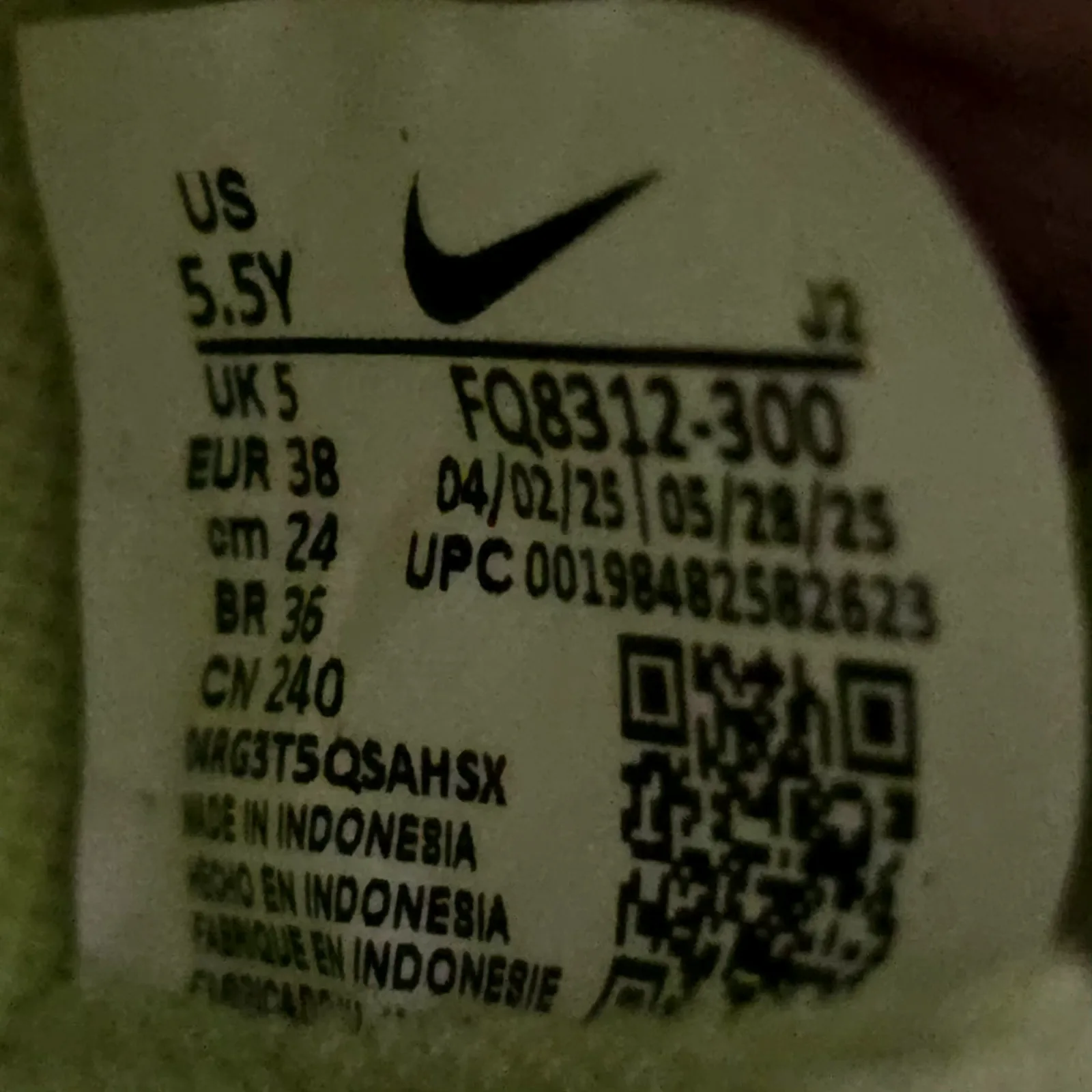 NIKE JR ZOOM SUPERFLY 10 ACADEMY IC 8