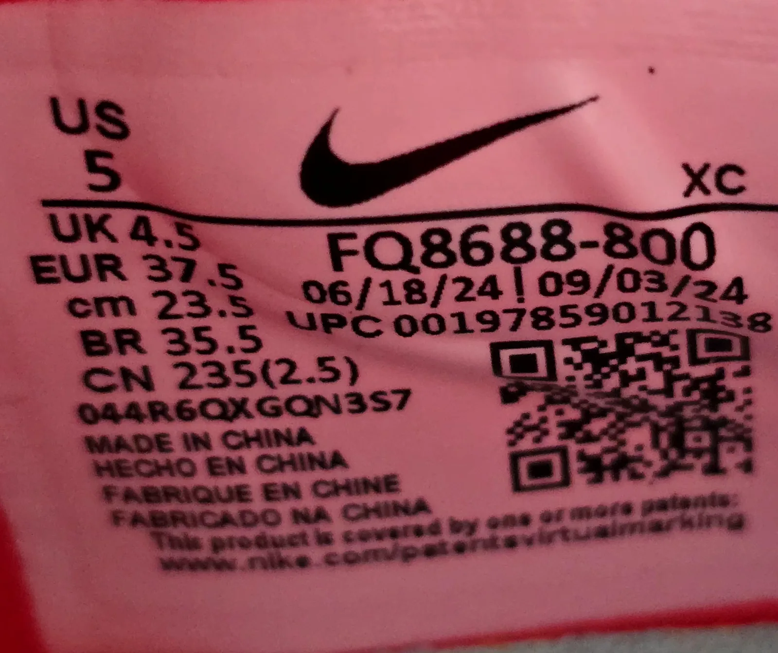 NIKE ZOOM MERCURIAL VAPOR 16 ELITE SG-PRO 8