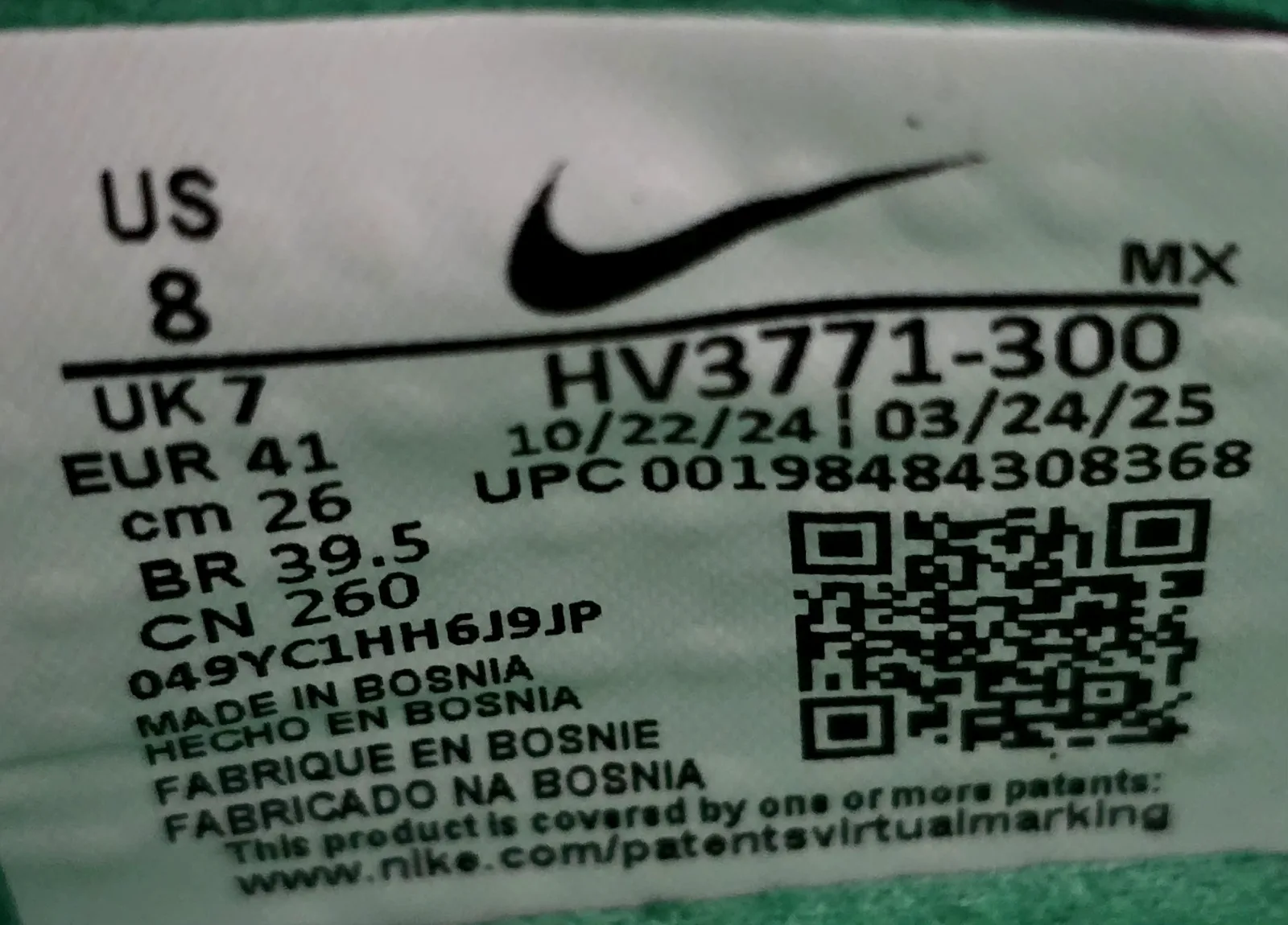 NIKE TIEMPO LEGEND 10 ELITE SG-PRO LV8 P 8