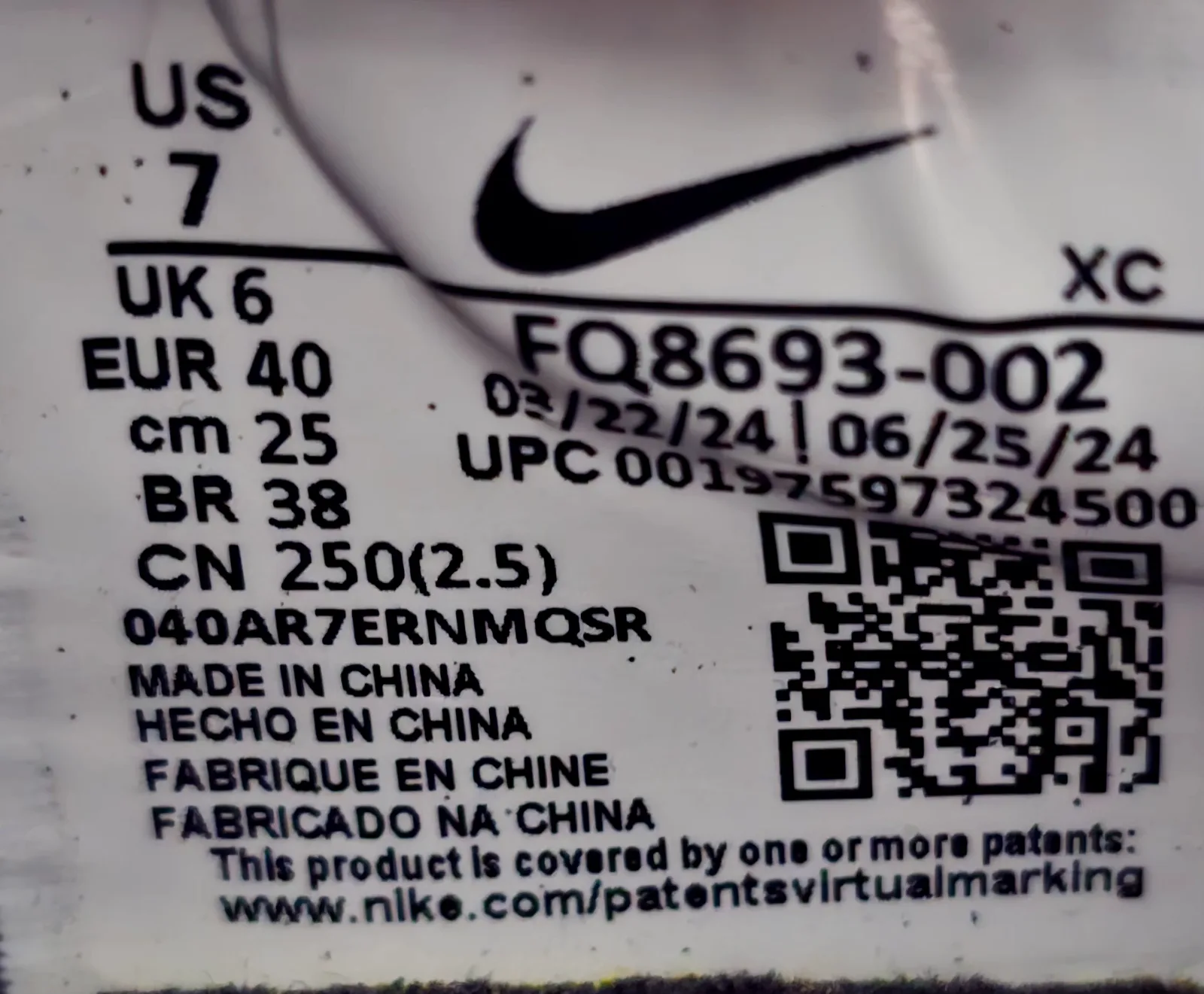 NIKE ZOOM MERCURIAL VAPOR 16 ELITE AG-PRO 8